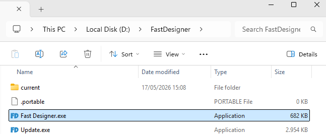 Portable Directory Structure