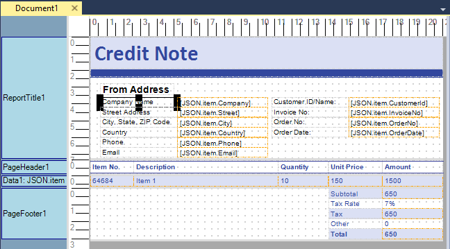 Document Editor Layout Workspace