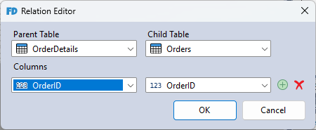 Edit Relation Properties