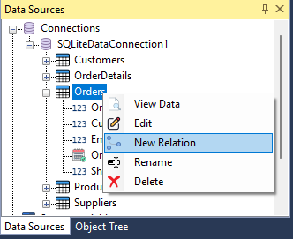 Create New Relation